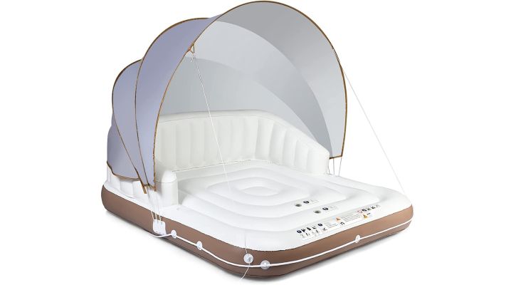 COSTWAY Inflatable Bath Island